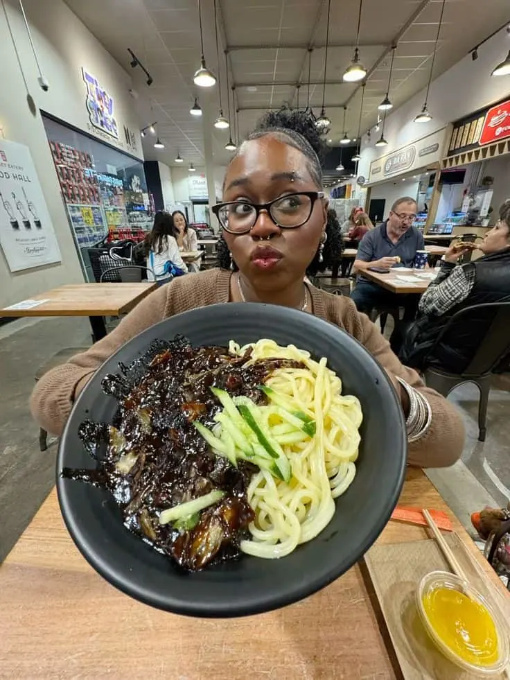 ramen date outfit photo black girl