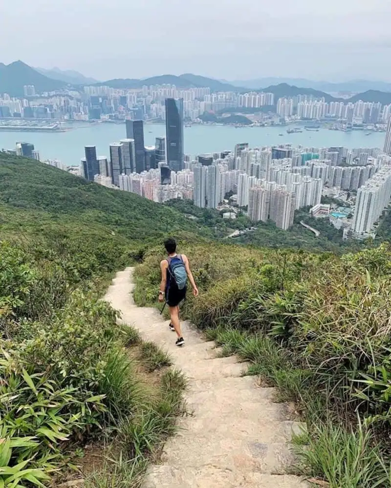 dragon's back hiking Hong Kong