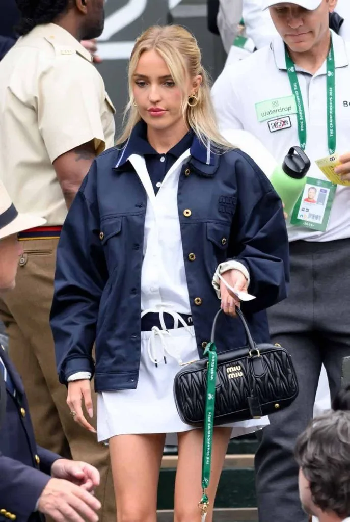 Wimbledon Fashion Spectators sporty chic outfit