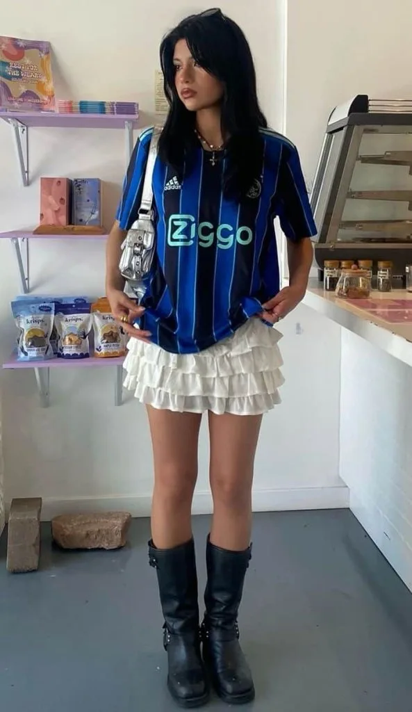 music festival boots outfit