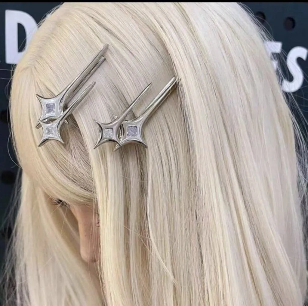 acubi outfits star hairclip