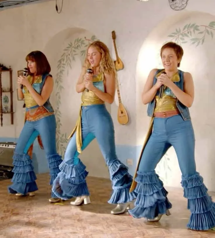 mamma mia flared jeans