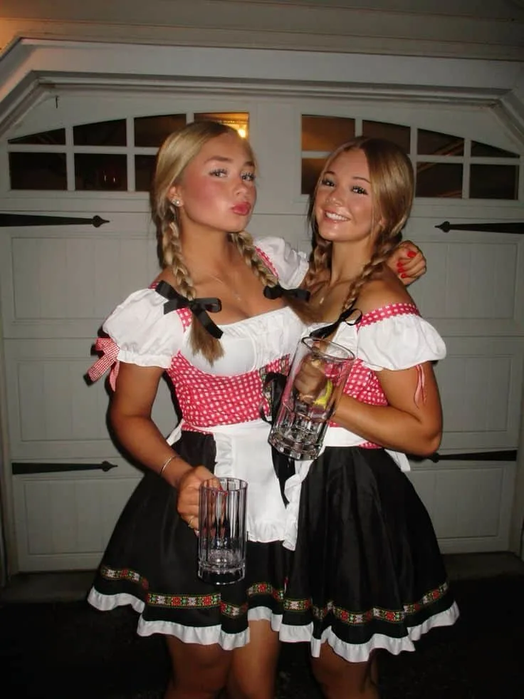 Dirndl dress gingham german party