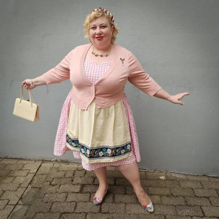 plus size Dirndl dress german party