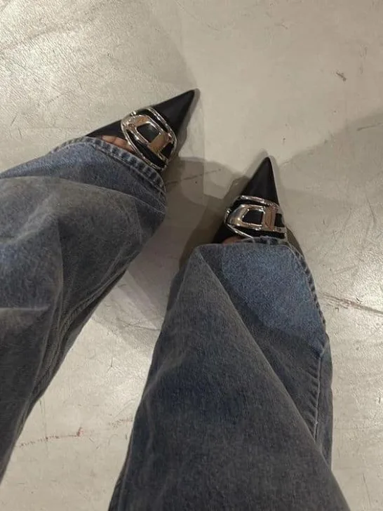 How to wear heels with jeans? 5 winning combos!❤️