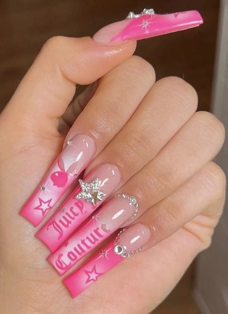 bimbocore nails