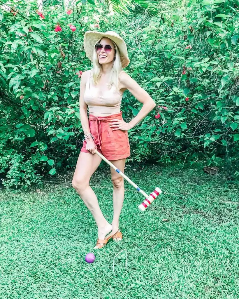 CROQUET PARTY summer outfit