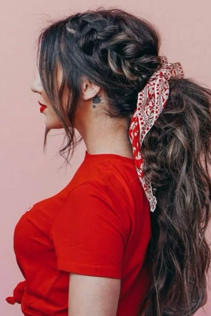 Chic Ponytail Wrap