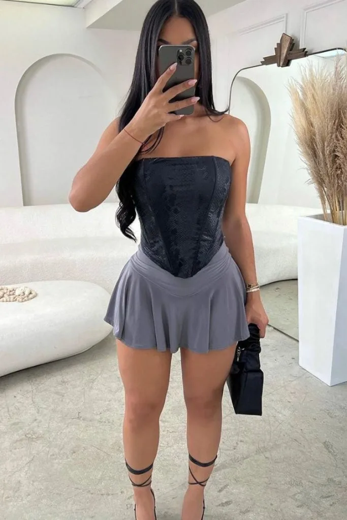 the sporty skort outfit trampoline park outfits 