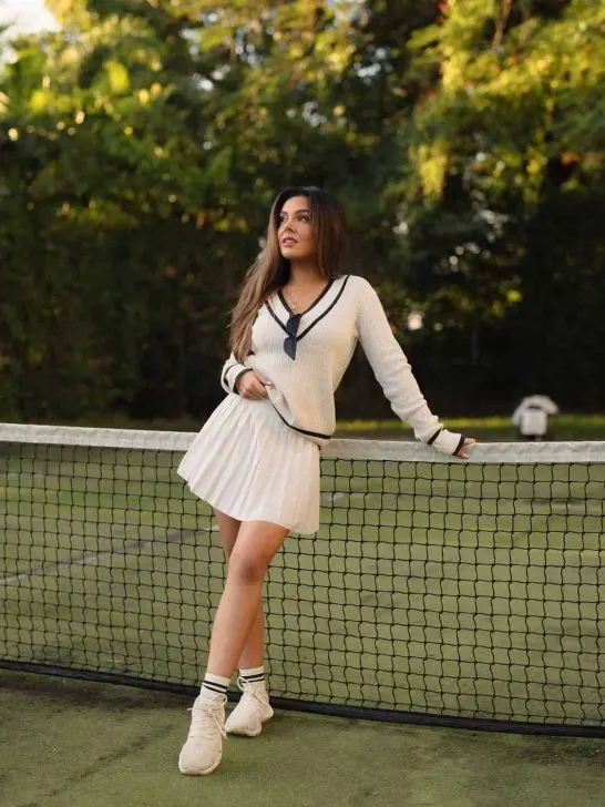 ππΎ8 Tennis Courtside outfits + oddly specific tipsπ!