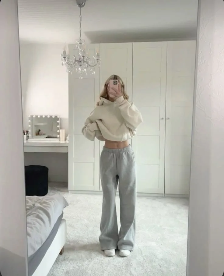 clean girl Aesthetic pants COZY