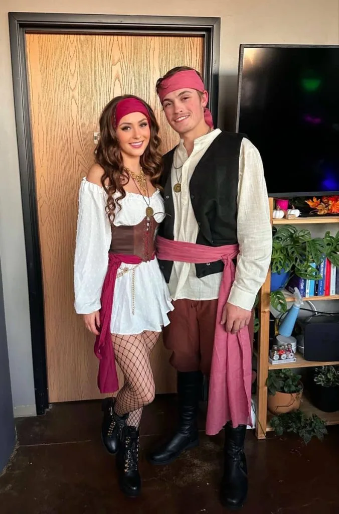 pirate carribean outfit couple