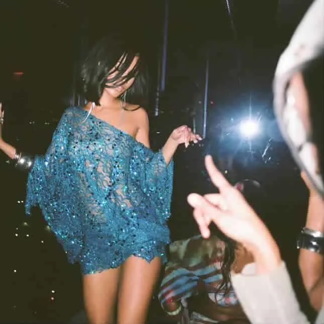 sequin dress bollywood party outfit