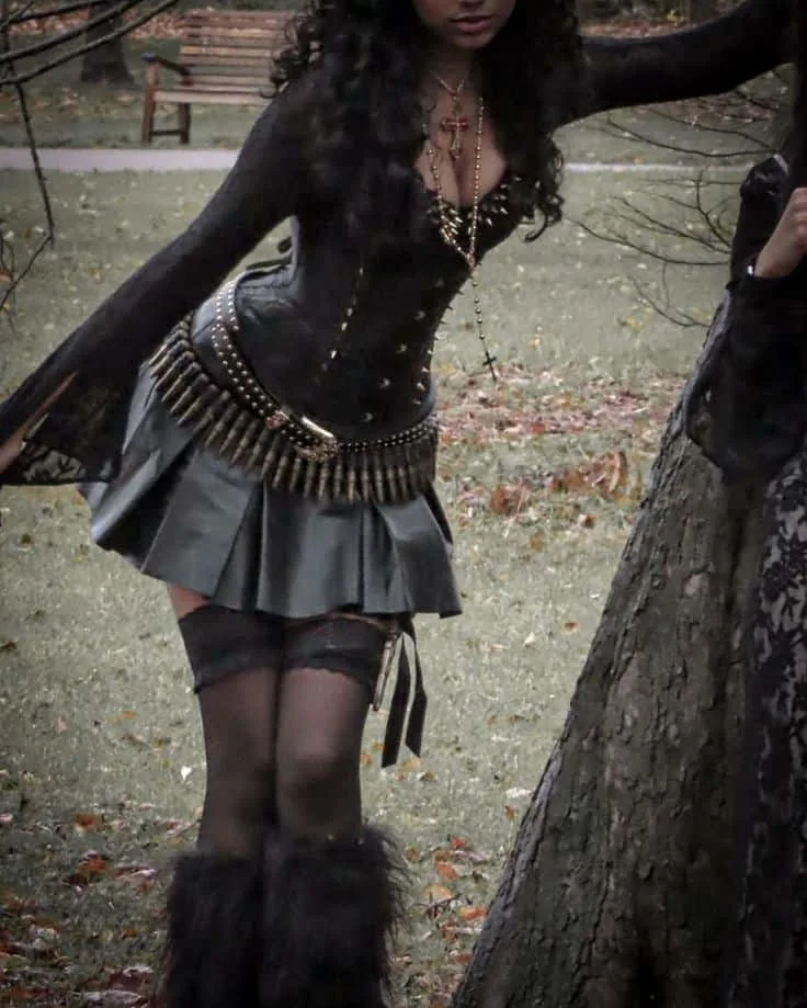steampunk fashion dress to impress all black