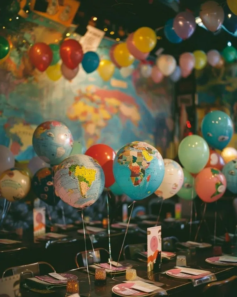 AROUND the world sleepover ideas