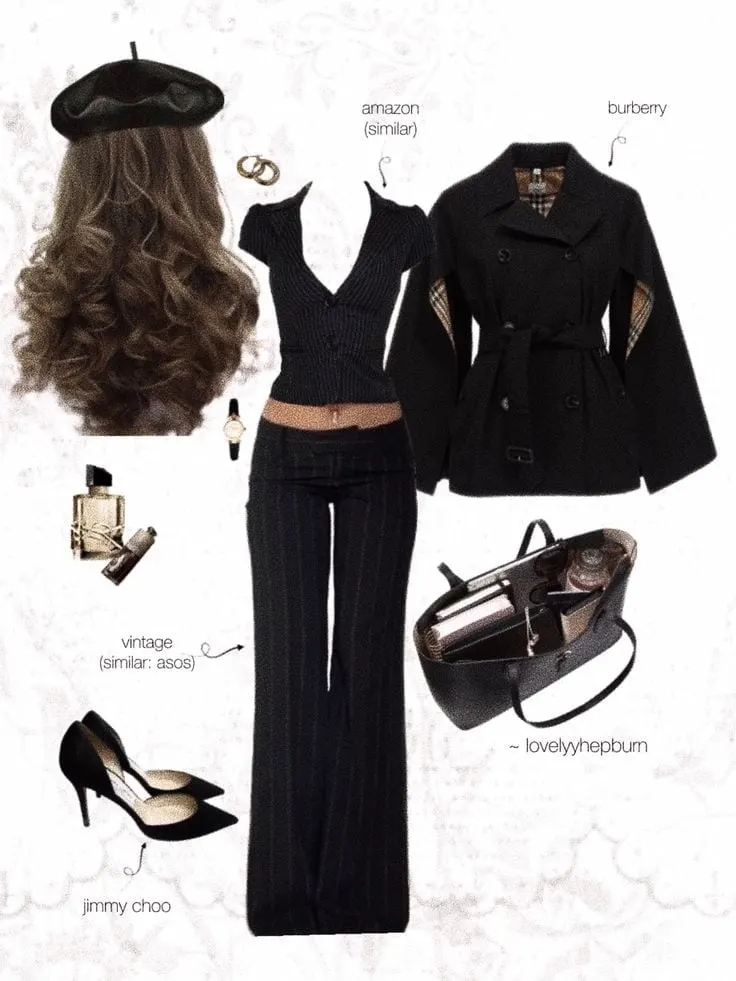 Dark Academia types of fashion style 