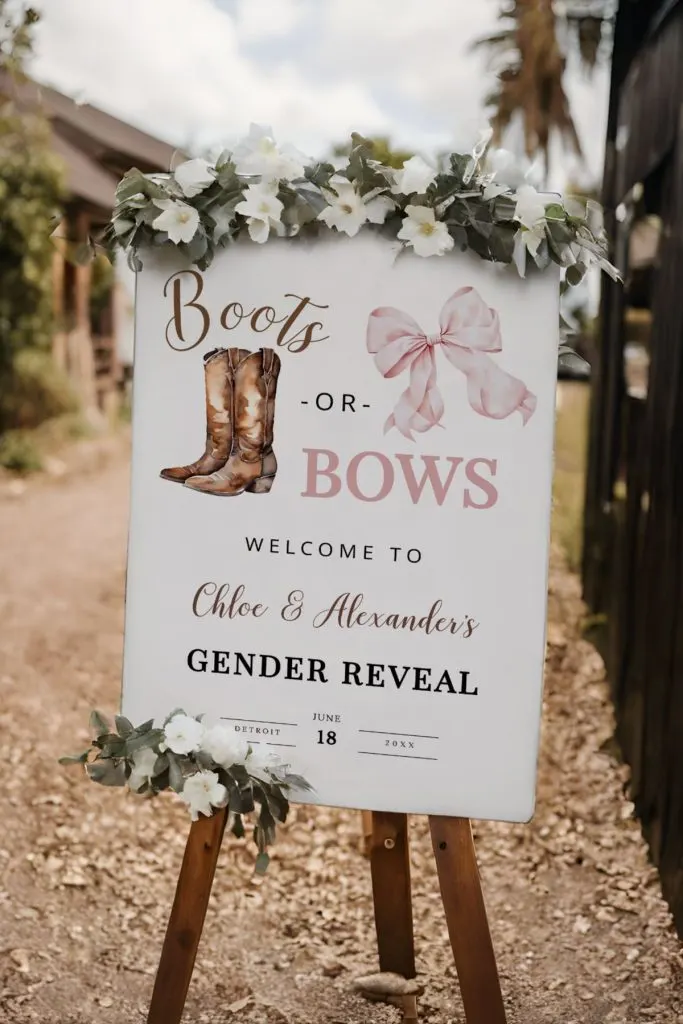 Gender Reveal Party Theme 