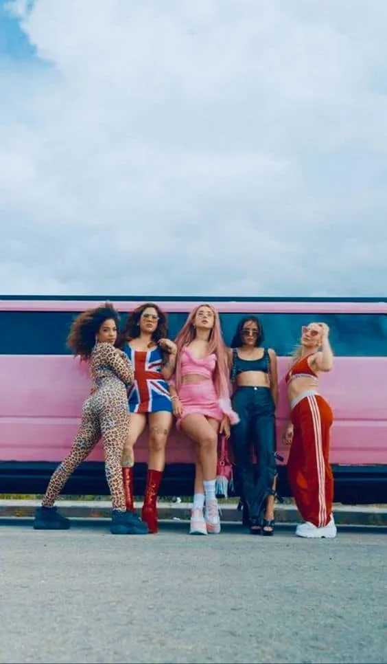 music video party outfits spice girl 