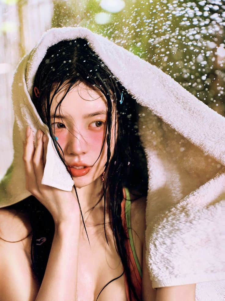 correct step to wash hair