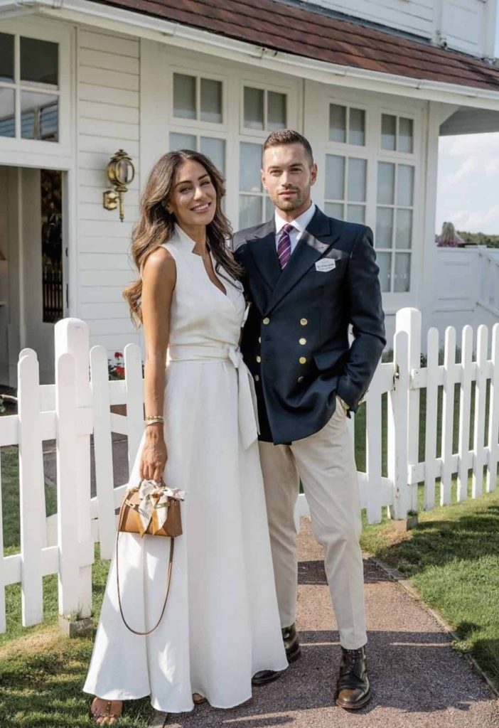 what to wear Regatta belted dress