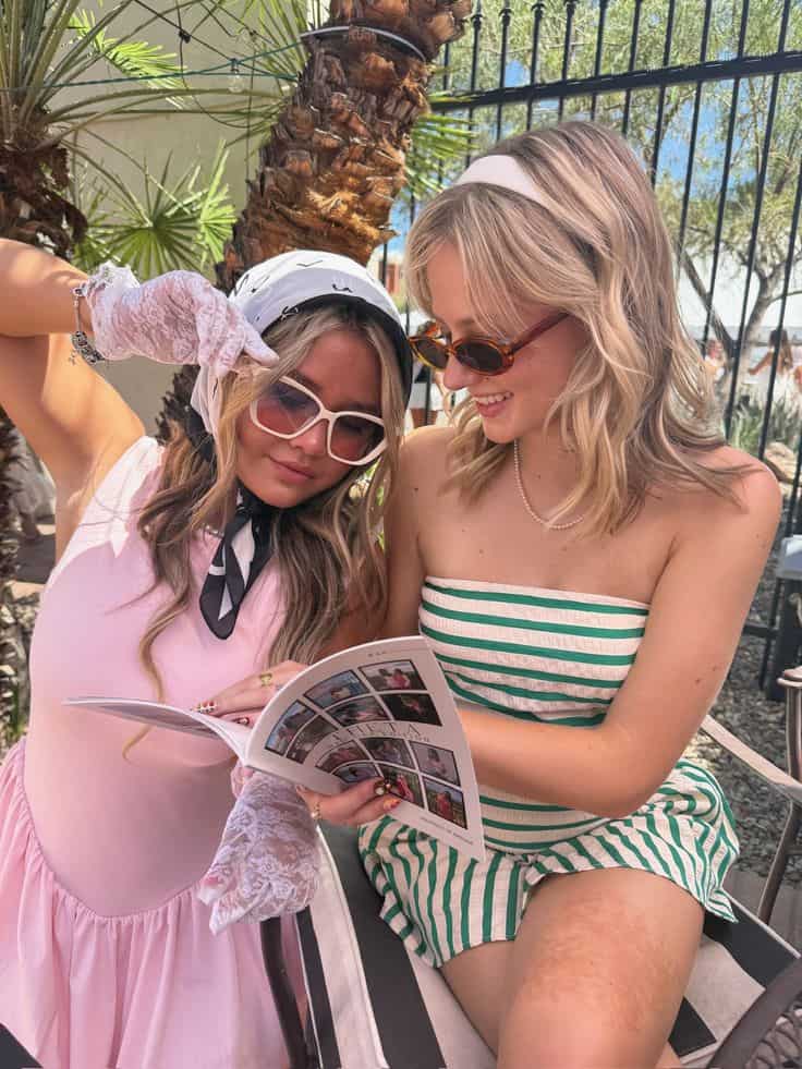 beverly hills outfit ideas headscarf