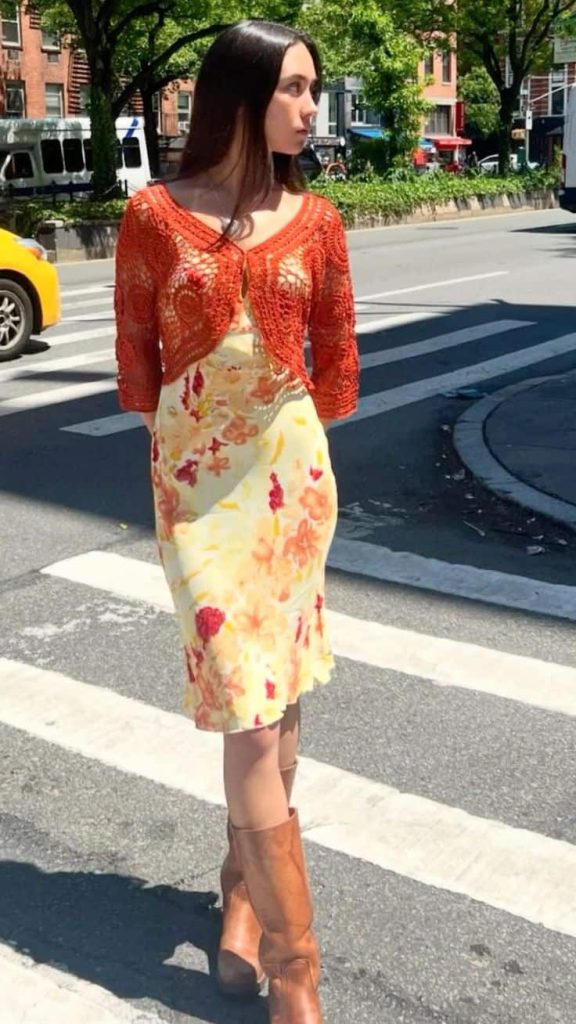 fall garden date outfit fashion women