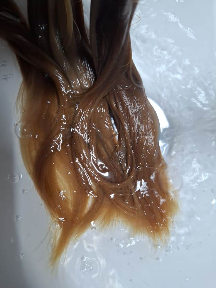 how to do hair wash step by step