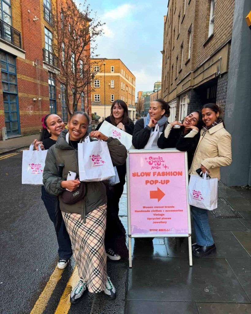 FASHION brand launch pop up store