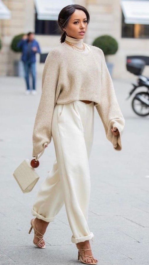 dressing tips for short women MONOCHROME