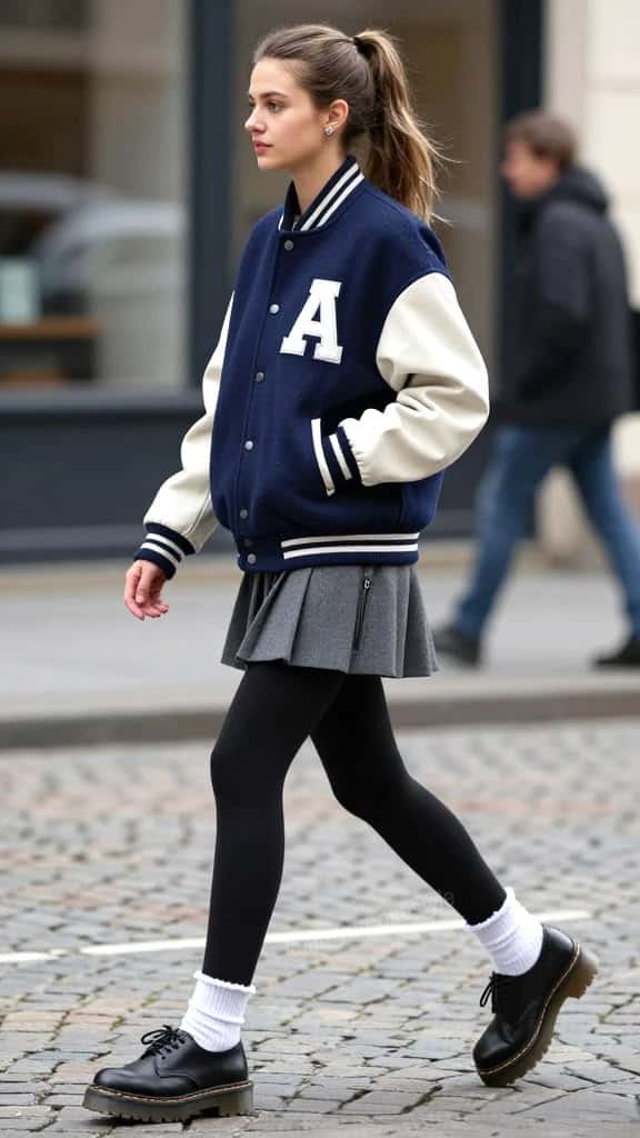 The Varsity Jacket IVY LEAGUE fashion