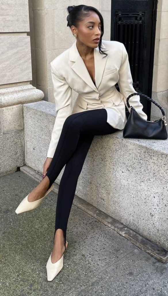 what are stirrup pants women fashion