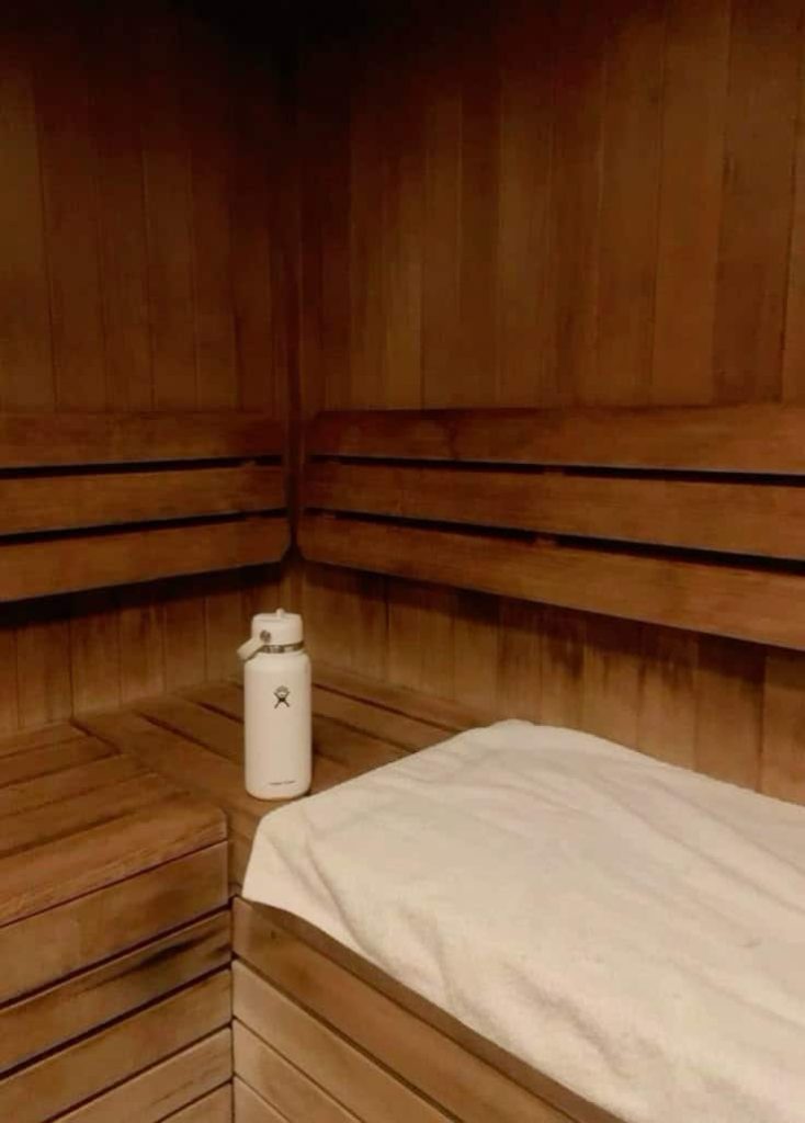 WHAT TO bring to sauna room