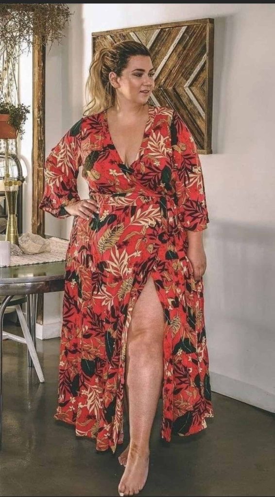 how to dress sexier when overweight wrap dress
