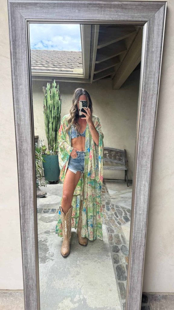 The Oversized Kimono or Sheer Duster