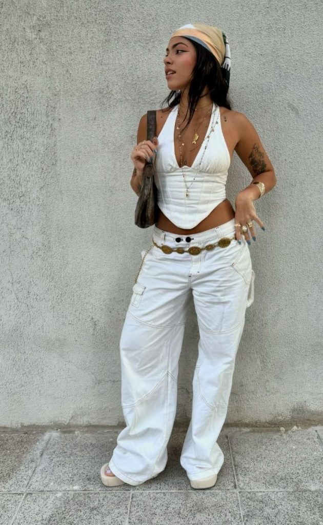 cargo pants underground party outfit