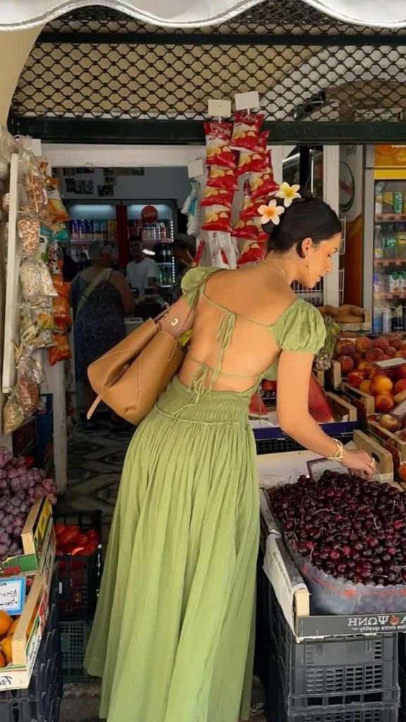 Night market outfit dress