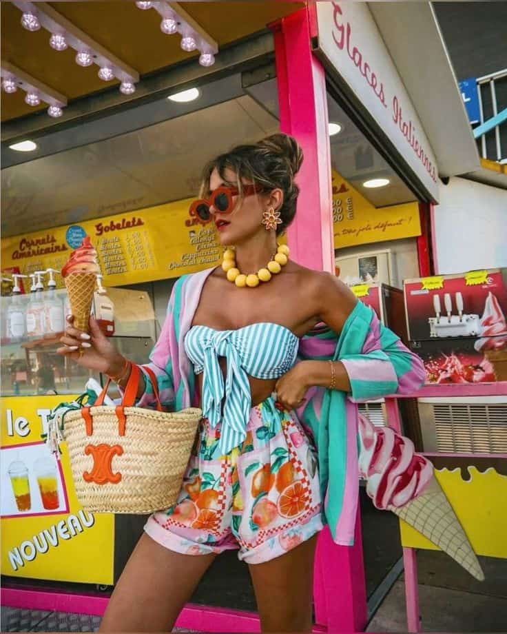 Retro surf party outfit ideas