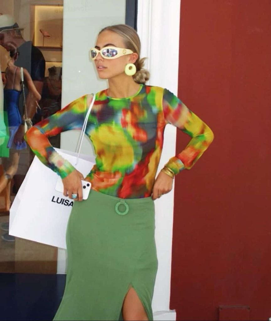 Euphoria party outfits neon outfit
