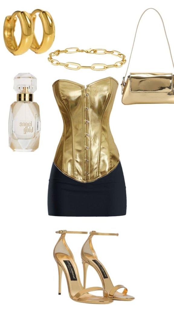 gold rush theme party outfits